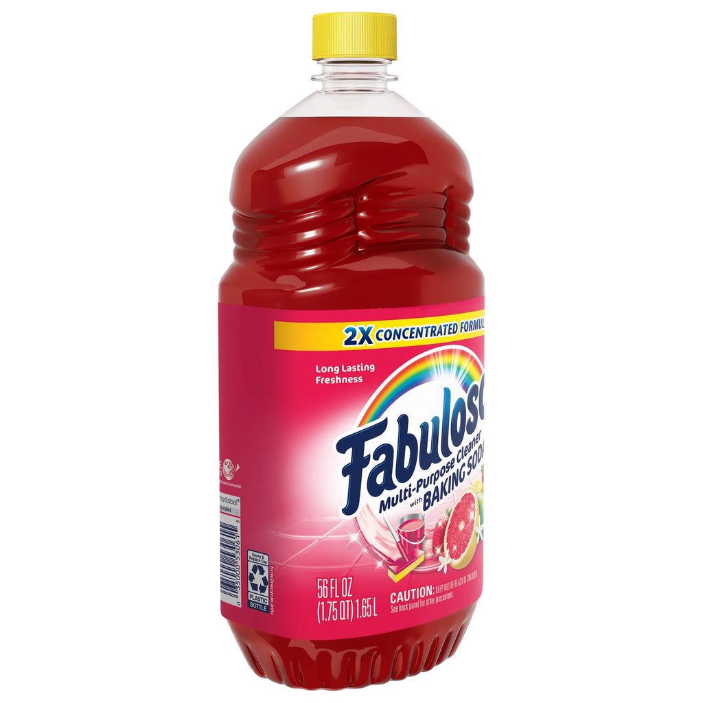 Multi-Purpose Cleaner, 2X Concentrated Formula, Citrus & Fruits with Baking Soda, 56 Oz
