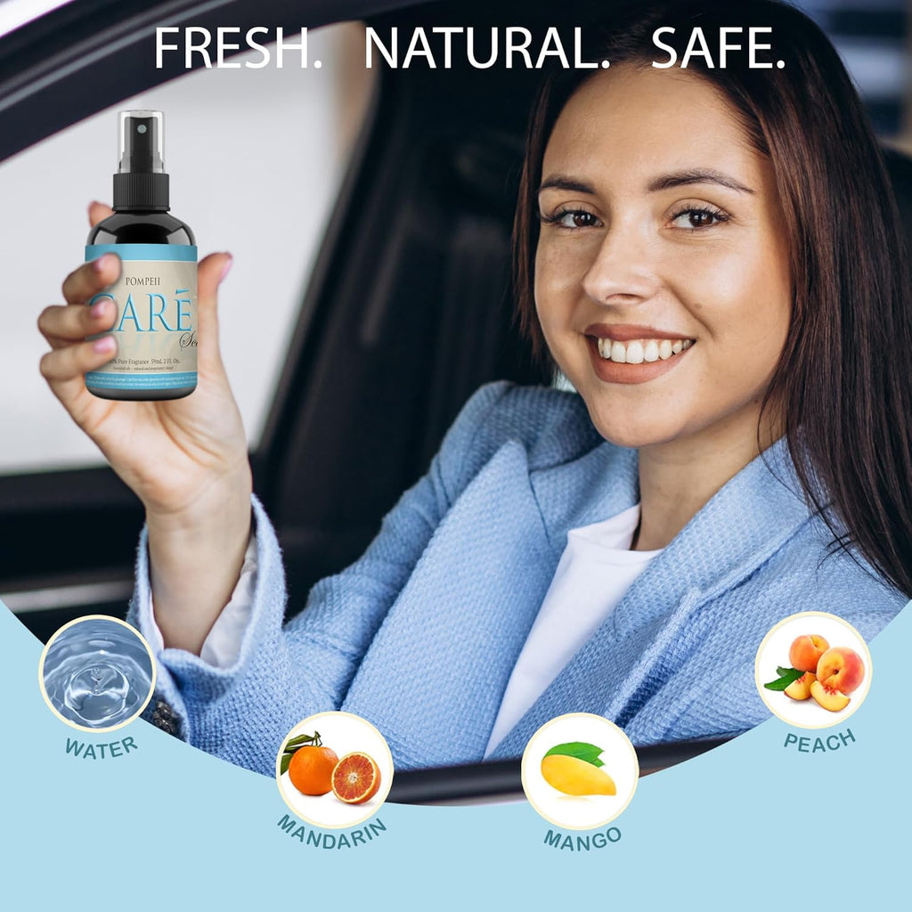 Car Spray Freshener - Luxury Air Long Lasting Fresheners and Scents to Freshen up 2Oz Automotive (Pompeii Scent, 2 Pack),(Ss)