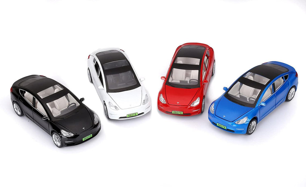 Toy Cars Model 3 Diecast Metal Cars Pull Back Car for Boys Toys Age 3 - 8 Years Old (Black) …