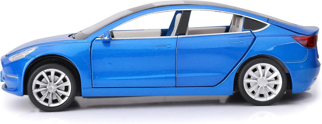 Toy Cars Model 3 Diecast Metal Cars Pull Back Car for Boys Toys Age 3 - 8 Years Old (Blue)