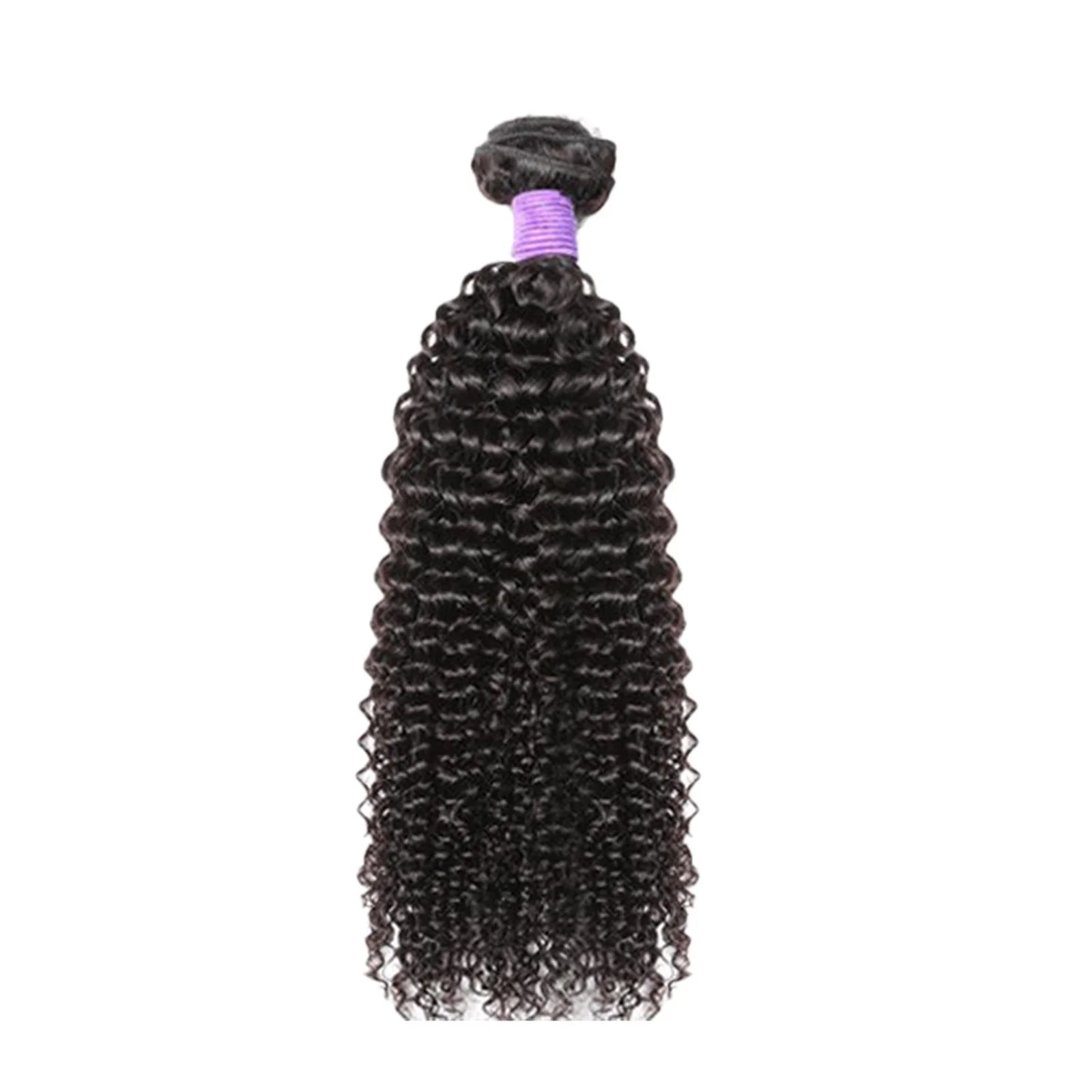 Clearance Hair Extensions Human Hair Bundles Brazilian Hair Weave Bundles Natural Black Curly Hair, Human Hair Extensions Clearance Sale