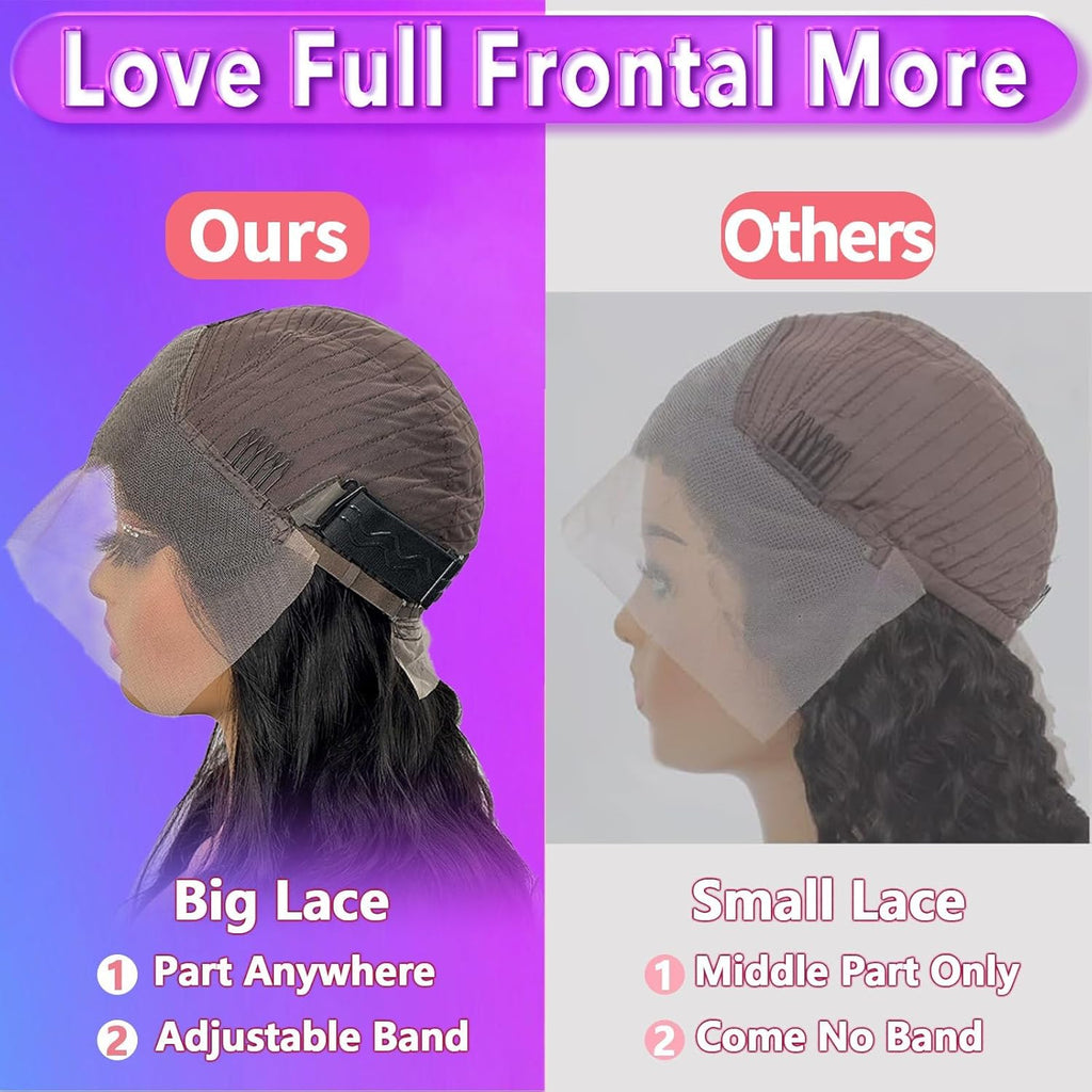 28 Inch 13X4 Lace Front Wigs Human Hair Straight HD Transparent Wigs for Women 180 Density Straight Lace Frontal Human Hair Wigs Pre Plcked with Baby Hair Natural Black