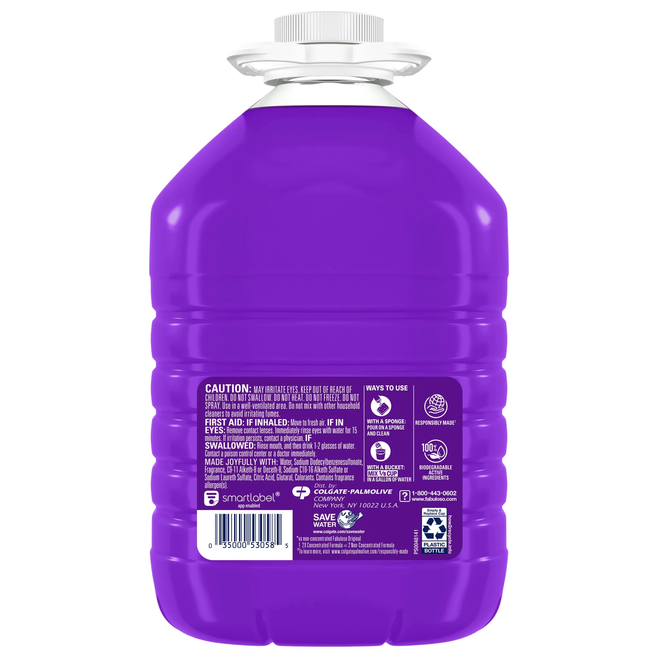 Multi Surface All Purpose Floor Cleaner, Lavender Scent, 128 Fl Oz