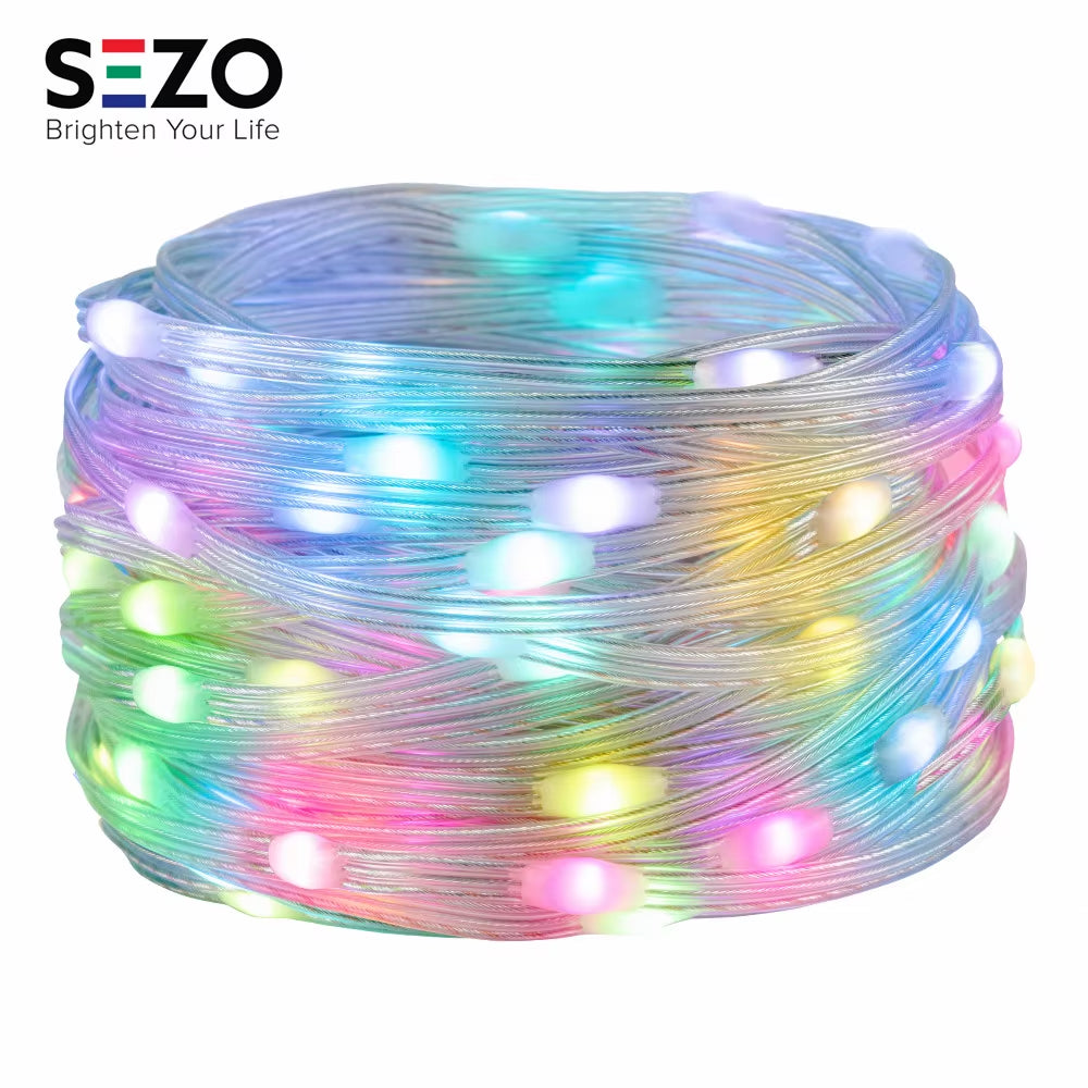 WS2812B LED String RGB Dream Color Birthday Decoration Party Lights Room Led Light Addressable Individually Waterproof IP67 DC5V