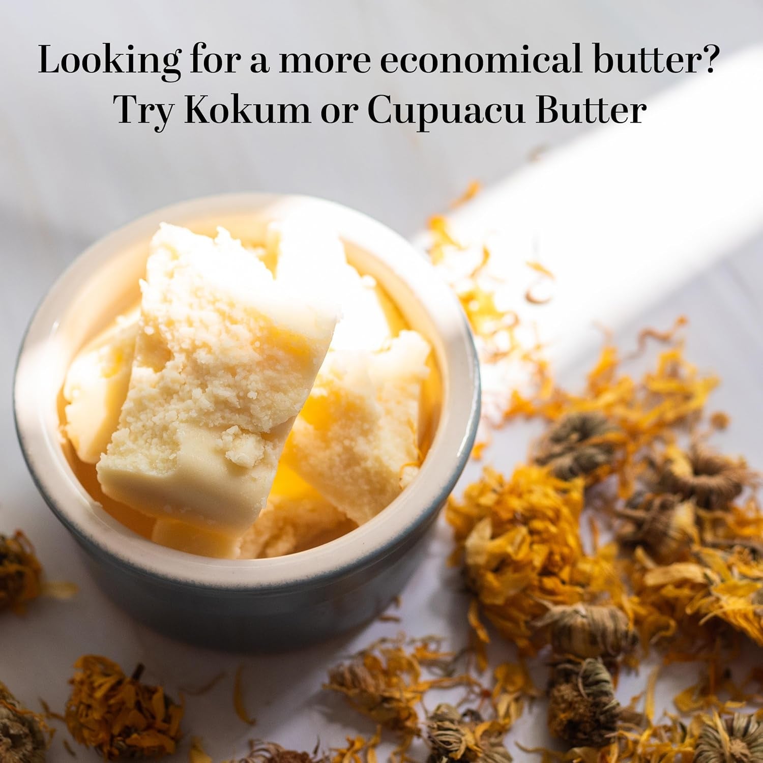 - 100% Pure, Unrefined Cocoa Butter - Deeply Moisturizes Skin, Diminishes Scars, Stretch Marks, Soothes Dry Skin - 8 Oz Jar