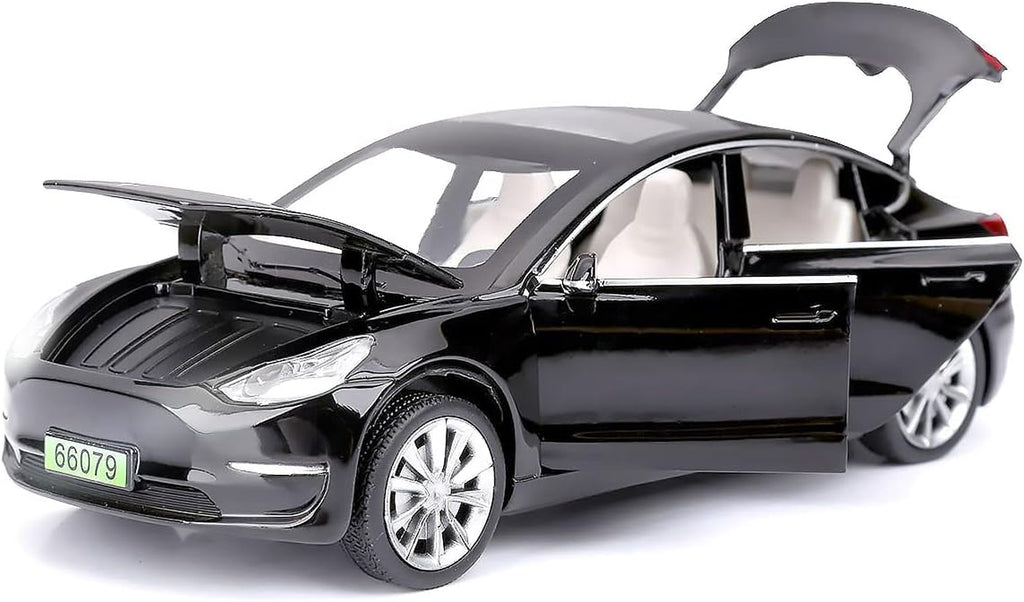 Toy Cars Model 3 Diecast Metal Cars Pull Back Car for Boys Toys Age 3 - 8 Years Old (Black) …