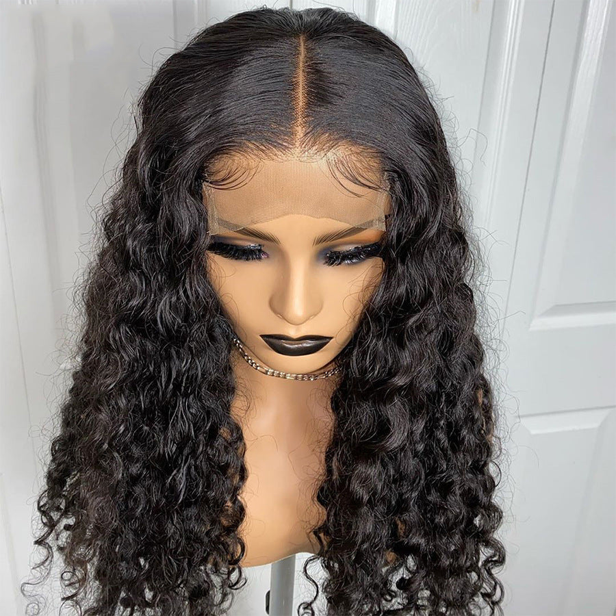 Human Hair with Small Curly Hair and Long Hair Sets