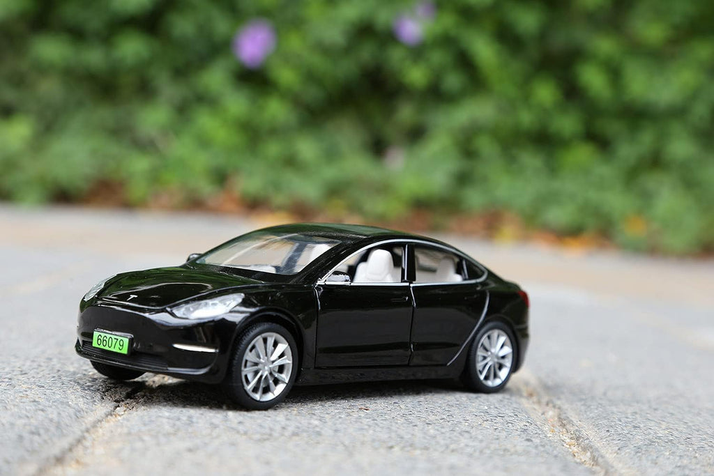 Toy Cars Model 3 Diecast Metal Cars Pull Back Car for Boys Toys Age 3 - 8 Years Old (Black) …