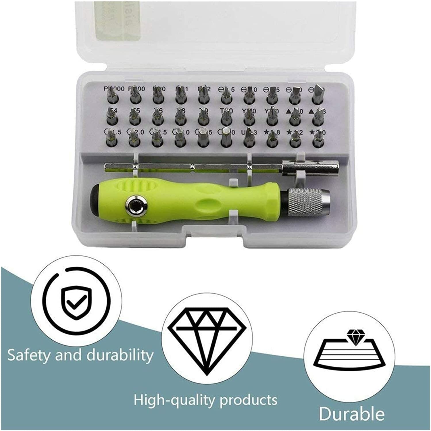 32 in 1 Professional Magnetic Screwdriver Set Computer All Phone Repair Tool Kit