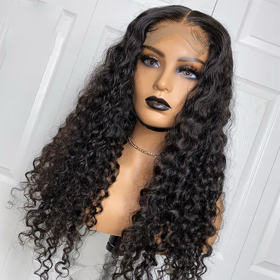 Human Hair with Small Curly Hair and Long Hair Sets